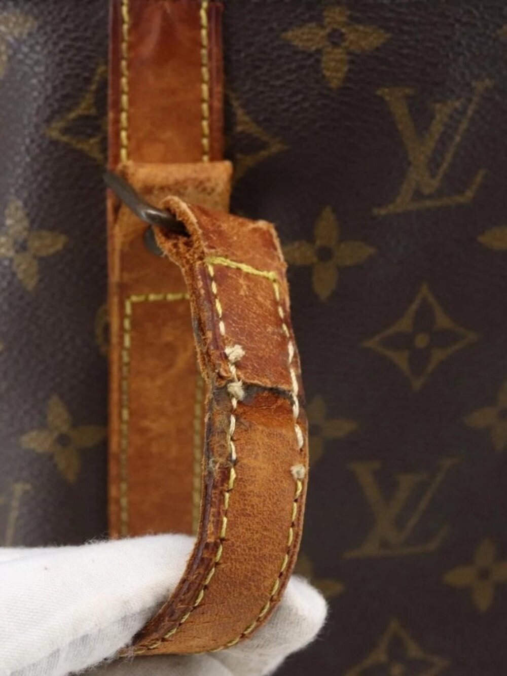 LOUIS VUITTON Monogram Sac Shopping Tote Bag M51108 LV Auth 171034 - Picture 9 of 15
